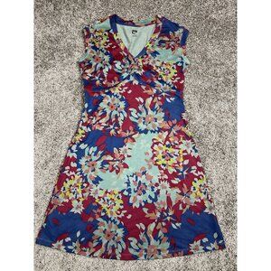 REI Co-op Women’s Sz S Floral Travel‎ Knit Dress Hidden Pocket Hiking